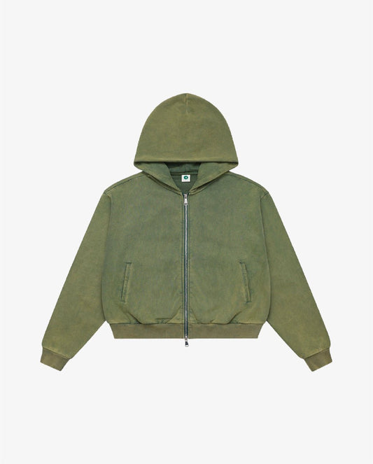 Acid Washed Zip - Up (AW25) - Colour Plane Blanks